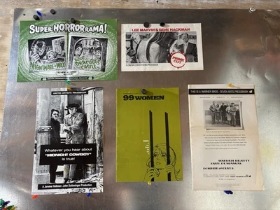 Lot of 5 different original movie pressbooks from the 1960’s and 70’s - Image 1 of 4