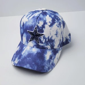 Dallas Cowboys Mütze Kappe Druckknopflasche Jugend Einheitsgröße blau weiß NFL Football Batik - Bild 1 von 13