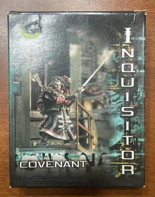 Inquisitor Covenant - Games Workshop Metal Figure w/ Box, Unpainted, Unassembled - Image 1 of 4