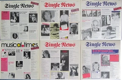 80s Promo-Sampler Single News / Musical Times - sehr selten - Bild 1 von 3