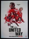 THE UNITED WAY 2021 Original Australian movie poster Manchester United soccer