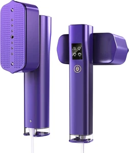 Travel Steamer for Portable Mini: 2 in 1 Portable Steamer, Fast Heat-Up, LCD Dis - Picture 1 of 9
