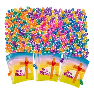 Bulk Value Religious Easter Egg Hunt Kit For 50, Party Supplies, 550 Pieces - Picture 1 of 3