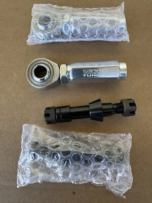 S2000 ПЕРЕДНИЙ ВНЕШНИЙ АНКЕРНЫЙ СТЕРЖЕНЬ КОНЕЦ СФЕРИЧЕСКИЙ ПОЛИРОВАННЫЙ HONDA 2000-2009 AP1 AP2 WICKED - Изображение 1 из 4