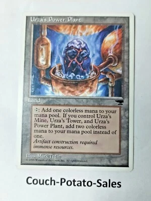 MTG Urza's Power Plant (Rock in Pot) -Chronicles Regular -Uncirculated - Image 1 of 3
