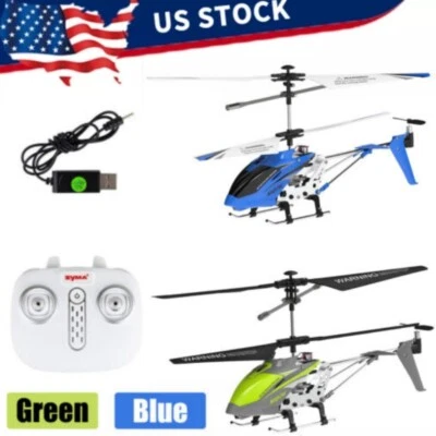 SYMA RC Helicopter S107H w/ Altitude Hold Mini Helicopter w/ Gyro Toys for Kids - Image 1 of 3