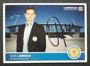 2023 Marc Arnold Eintracht Braunschweig 2014/15 Autogrammkarte original signiert - Picture 1 of 1