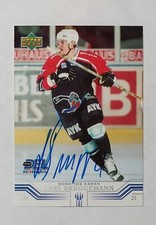 2001-02 Upper Deck German DEL #62 In Person Auto Lars Brüggemann