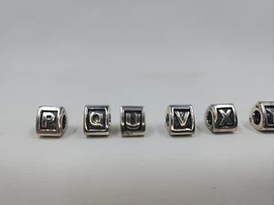 Pandora Block Letter Charms - Picture 1 of 2