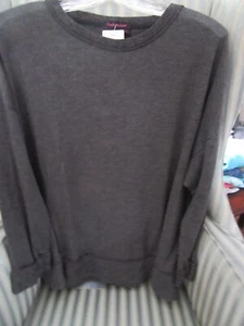 NWT. FRESH PRODUCE WATERFRONT CALLIE SWEATSHIRT IN BLACK (XS/S) - Picture 1 of 3