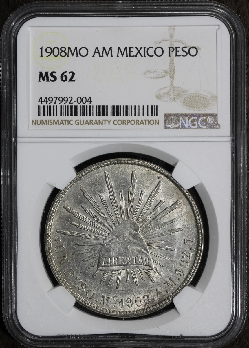 1908 1 Peso Mexican Coins for sale | eBay