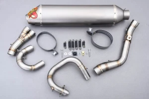 Ligne complète d'échappement AKRAPOVIC EVO Titane HUSQVARNA TE 250 2004 - 2005 - Picture 1 of 10