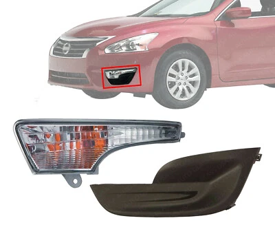 Signal Light + Molding Trim Driver Side For 2013-2015 Nissan Altima Sedan - Image 1 of 4