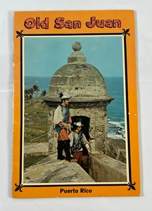 Old San Juan Puerto Rico Vintage Brochure Booklet Bilingual - Picture 1 of 6