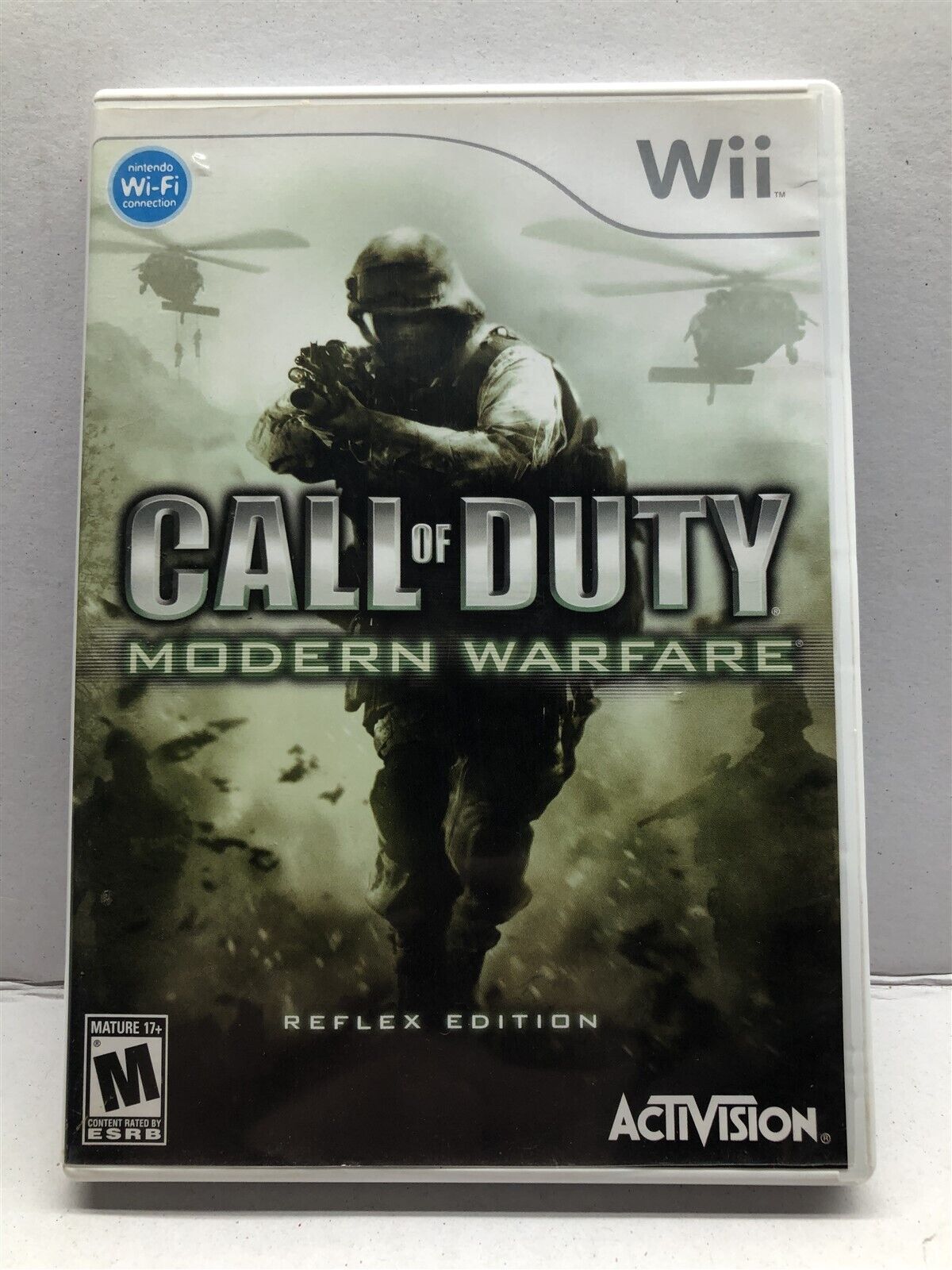 Call of Duty: Modern Warfare Reflex Edition (Nintendo Wii) Clean Tested Working 