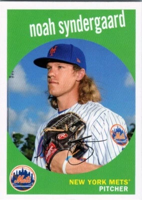 2018 Topps Archives #2 Noah Syndergaard New York Mets - Image 1 of 2