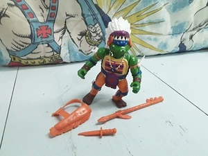 Teenage Mutant Ninja Turtles Chief Leo Wacky Wild West 1992 Action Figure Toy - Picture 1 of 13