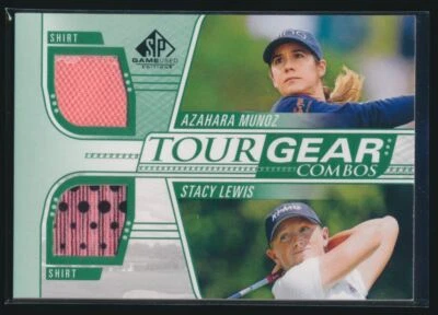 2021 SP Game Used Tour Gear Combos Relic #TG2-AS Azahara Munoz / Stacy Lewis - Image 1 of 2