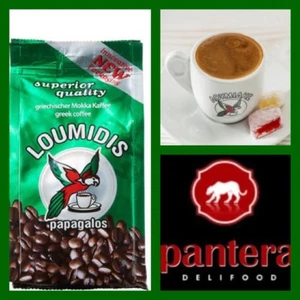 Loumidis 12x102g Griechischer Mokka Kaffee Papagalos Greek Coffee Ellinikos Moka - Bild 1 von 8