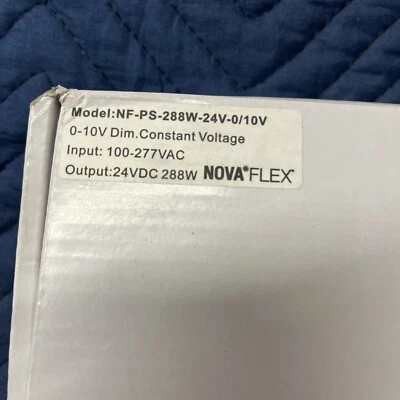 NOVA FLEX 0-10 LED Driver  NF-PS-288W-24V-0/10V - Image 1 of 2