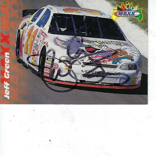 JEFF GREEN SIGNED 1997 MAXX RACING #74 -  NASCAR - Image 1 of 1
