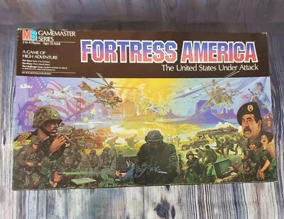 Juego de mesa Fortress America sin perforar Milton Bradley Gamemaster falta 3 piezas  Foto 1 de 4
