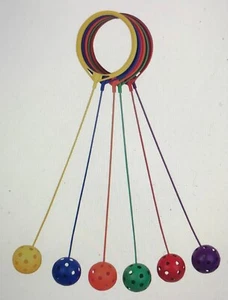 Neu 6er Set Lickety Skip Springseile, 6 Farben im Set - Bild 1 von 3