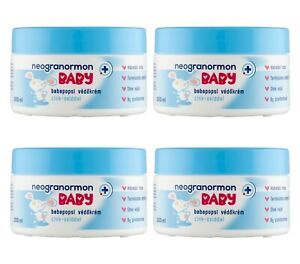 4x200ml Neogranormon Baby Bum Skin Protective Cream with Shea Butter