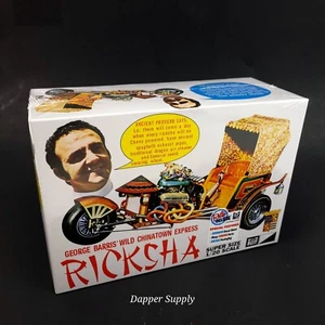 MPC 965 1/20 Scale George Barris's Ricksha Plastic Toy Figure Model Kit New - Picture 1 of 6