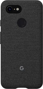 Google Coque sur Mesure Tissu pour Google Pixel 3 XL - Noire (GA00494) - Photo 1 sur 5