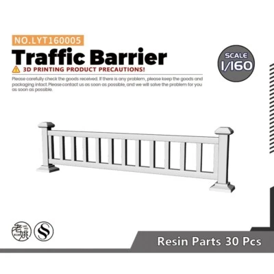 1/160 N Scale Traffic Barrier 30pcs Railroads Scenery Miniatures Factory - Image 1 of 2