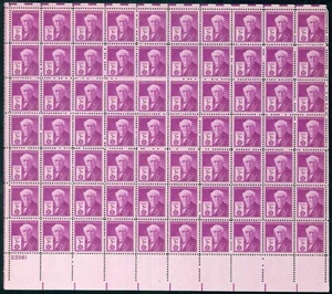Scott #945 3¢ Thomas A. Edison Mint Sheet MNH CV $15.60 - Picture 1 of 2