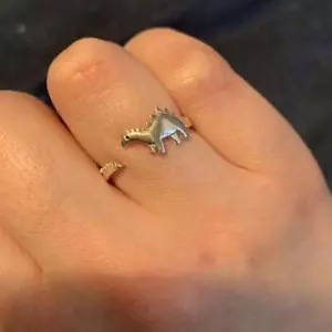 Dinosaur Silver Band Rings Adjustable Love Gift Dainty Men Women Nice FAST T2E9 - Picture 1 of 16