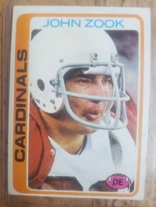 1978 Topps John Zook St. Louis Cardinals Football Karte #444 - Bild 1 von 2