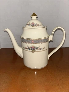 Minton KAFFEEKANNE 1979 Royal Doulton PERSIAN ROSE English Bone China 8 5/8" hoch - Bild 1 von 6