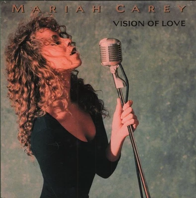 Mariah Carey Vision of Love 7" vinyl Europe Cbs 1990 7" in pic sleeve 6559327 - Bild 1 von 4