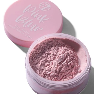 W7 Loose Face Powder pink Tone Ultra-Fine Setting Powder for Flawless Makeup - Image 1 of 2
