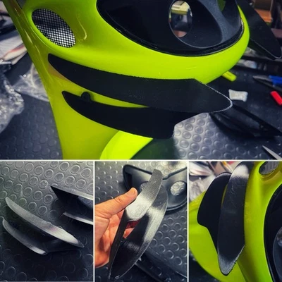 Spoiler Coppia Anteriore piaggio zip SP FR disk Carena Scooter Race - Immagine 1 di 3