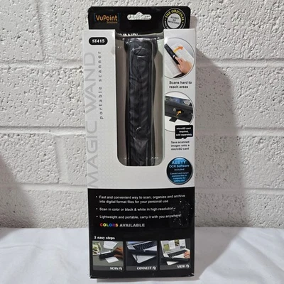 VuPoint Solutions Magic Wand Portable Scanner ST415 Color Document Photo - Image 1 of 4