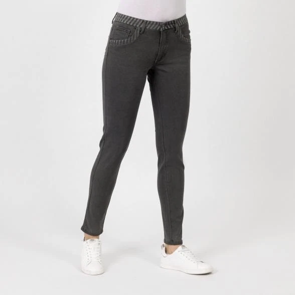 Jeans grau 40 L32 Jet-Line Damen Jeanshose Hose 5-Pocket-Style UVP: 59,99€ H54 - Bild 1 von 1