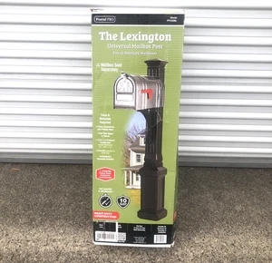 Postal PRO Lexington Post Kit in nero PP235BL - Foto 1 di 15