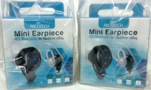 Abco Tech Mini Bluetooth Headphones- Earpiece - (Set of 2) - Picture 1 of 1