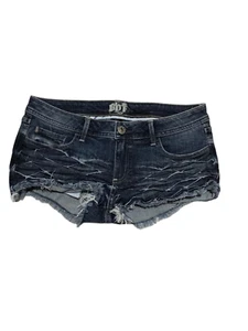 SDF denim cut off denim shorties shorts women teen size L - Picture 1 of 2