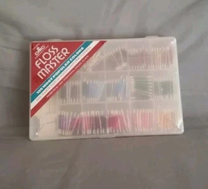 DMC embroidery thread FLOSS MASTER plastic case 120 colors cross stitch NIP - Picture 1 of 2