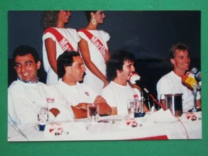 1987 MEXICO FORMULA 1 GRAND PRIX ALAIN PROST STEFAN JOHANSSON McLAREN PHOTO 3 - Picture 1 of 1