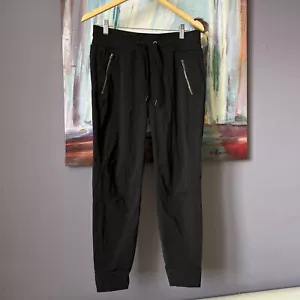 Athleta💖 Gr. 8 Damen Active Jogginghose schwarz Nylonmischung 💖EUC - Bild 1 von 14
