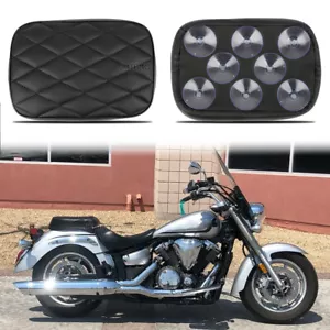 8 ventosas asiento trasero para pasajero almohadilla pilón para Yamaha V Star 250 650 1100 - Imagen 1 de 14