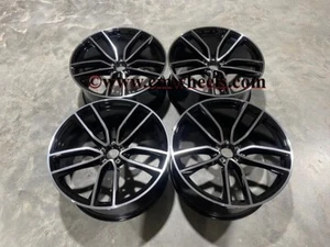 20" E53 Style Alloy Wheels Gloss Black Polished Mercedes E Class W205 W213 - Picture 1 of 9
