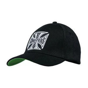 Gorra/sombrero de béisbol WEST COAST CHOPPERS - WCC negro para motociclista: M207566 - Imagen 1 de 2