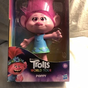 Trolls world tour Poppy doll Dreamworks New toy pink hair - Picture 1 of 6